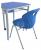 Set mobilier scolar TRAPIX - blat MDF laminat