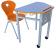 Set mobilier scolar TRAPIX - blat MDF laminat