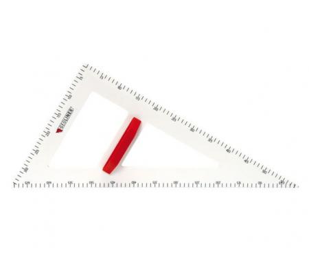 Echer Magnetic pentru tablă şcolară (30-90-60) GEOLINER - L= 60 cm