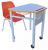 Banca scolara cu rotile TRAPIX - blat MDF laminat