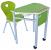 Banca scolara cu rotile TRAPIX - blat MDF laminat