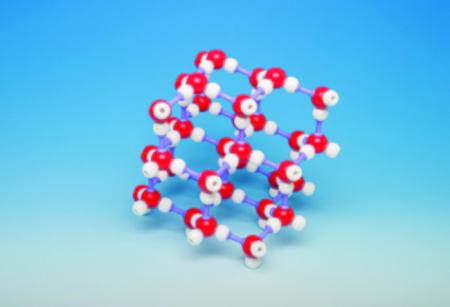 Structură cristalină gheață - MOLYMOD® - 35 de unități de molecule de apă