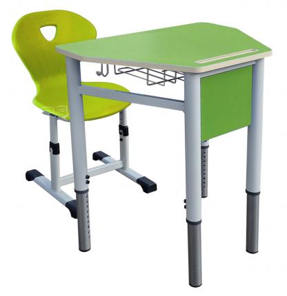 Set mobilier scolar reglabil TRAPIX - RY - blat MDF laminat