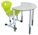 Set mobilier scolar reglabil ARC - blat CDF