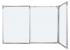Tabla Magnetica Triptica - 120x400 cm - Whiteboard - Scolara