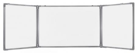 Tabla Magnetica Triptica - 120x400 cm - Whiteboard - Scolara