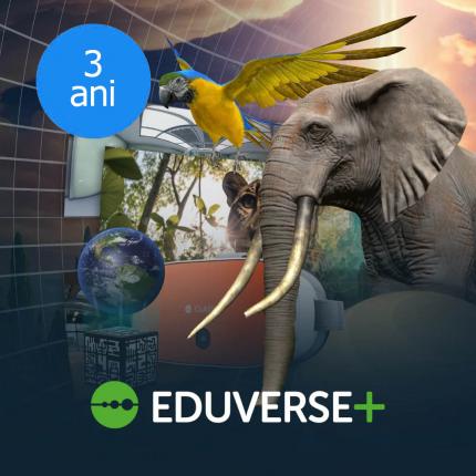 Licenta Eduverse+  |  Abonament 3 ani |  Pachet Software pentru ClassVR