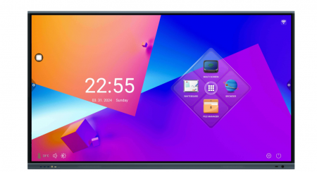 Display interactiv EVOBOARD V100, 75", CPU 8*A55 , RAM 8GB, ROM 128GB, 4K, Android 14
