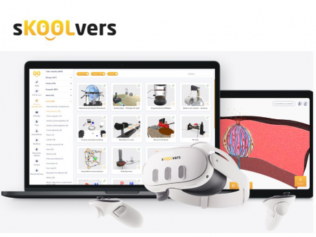 Software sKOOLvers Licenta Display Study, 3ani, lectii interactive in timp real, licenta 1 / 3 ani (Android/Tizen)