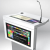 Podium Digital D3, DP3C24-WSB, pentru display SAMSUNG diagonala 24",dimensiuni 700x1098x611 mm, greutate 95kg