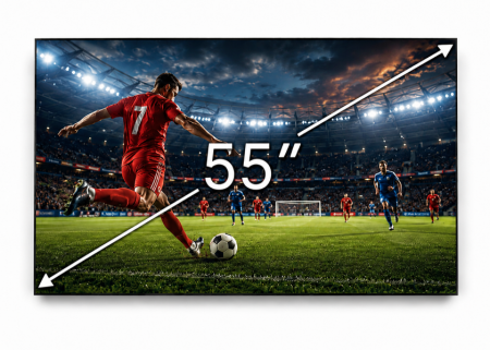 Display 55" Ultra Matrix Videowall FULL HD, bezel 3.5mm - TG26