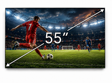 Pachet format din 2 x Display 55" Ultra Matrix Videowall FULL HD, bezel 3.5mm - TG26