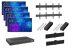 Solutie Videowall SWEDX 130'' format 2 x 2, 4K, Matrix controller 2 x 2, bezel 3,5mm - TG26