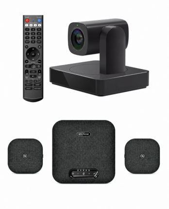 Pachet videoconferință 4K BYOM cu cameră PTZ, speakerphone wireless POD7 – Large Room