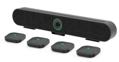 Sistem videoconferinta pt. sali de dimensiuni medii, WDI-TB6XW, 4K AI Facetracking, Speaker, DSP, 10m pick up range, 4 microfoane wireless