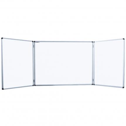 Tabla Magnetica Triptica - 120x360 cm - Whiteboard - Scolara