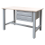 Banc de Lucru Metalic MECANO 1200 S2 – 2 Sertare, Blat Lemn Masiv
