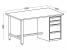 Banc de Lucru Metalic MECANO 1500 S4 – Dulap cu 4 Sertare