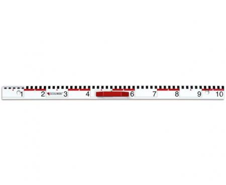 Rigla ( liniar ) cu mâner pentru tablă şcolară GEOLINER - L= 1 m