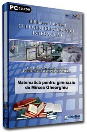 Culegere Matematică pentru gimnaziu, de Mircea Gheorghiu