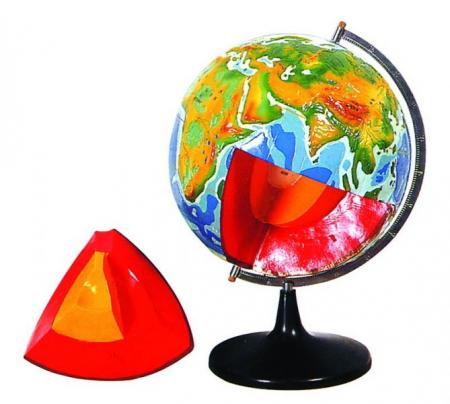 Glob Geografic. Structura interna a pamantului