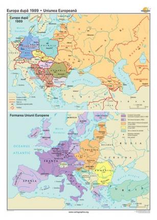 Europa după 1989 / Uniunea Europeană - 1600x1200 mm