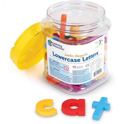 Litere mici - Set Magnetic Jumbo-40 buc