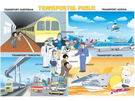 Transportul public / Pericolele străzii