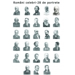 Romani celebri- 28 portrete- fara sipci- format A3