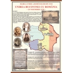 Unirea Bucovinei cu Romania la 1918-dim. 700x1000mm