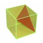 Cub in sectiune triunghiulara