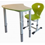 Set mobilier scolar reglabil CONECT - blat MDF laminat