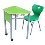 Set mobilier scolar TRAPIX - blat MDF laminat