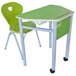 Set mobilier scolar TRAPIX - blat MDF laminat