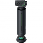 Pachet videoconferință Insta360 Wave + Link 2 negru 4K AI pentru săli mici și birou hibrid