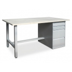 Banc de Lucru Metalic MECANO 1500 S4 – Dulap cu 4 Sertare