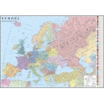 Europa. Harta politică -1400x1000 mm