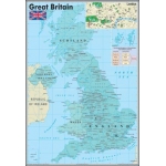Harta murală  ”Great Britan”
