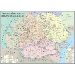 Ţările Române în secolele XIV-XVI -1400x1000 mm