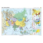 Asia: Harta politica - 1600x1200 mm