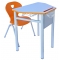 Set mobilier scolar TRAPIX - 4P - H=80cm