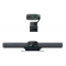 Pachet videoconferință Insta360 Connect + 1x Link 2 negru – 4K AI, pentru săli medii și mari de conferință