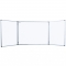 Tabla Magnetica Triptica - 120x360 cm - Whiteboard - Scolara