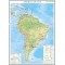 America de Sud. Harta economică -1400x1000 mm