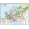 Europa. Harta economică - 1400x1000 mm