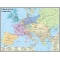 Europa în anii 50-60 ai secolului al XIX-lea -1400x1000 mm