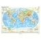 Harta fizică a Lumii -1400x1000 mm